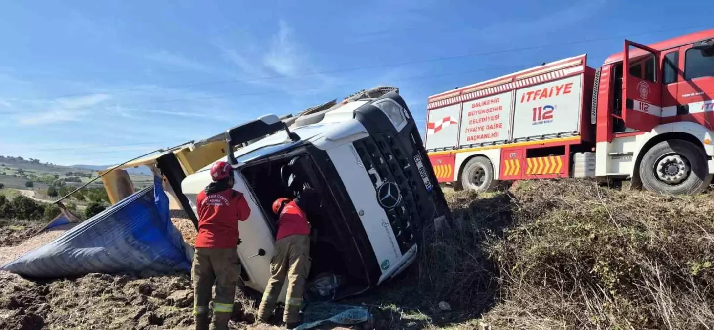 balikesirde trafik kazasi bir kisi yaralandi nXJWEF85.jpg