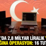 Malatyada 28 milyar liralik yasa disi bahis agina operasyon 16 tutuklama zHzbyhAG